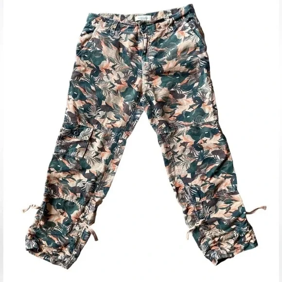 Sundance Lagoon Camo Pants size 2 petite - Picture 3 of 8